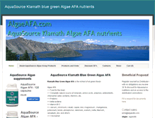 Tablet Screenshot of algaeafa.com